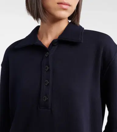 Citizens of Humanity Vintage fleece polo sweater | Thumbnail 3
