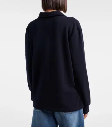 Citizens of Humanity Vintage fleece polo sweater | Thumbnail 4
