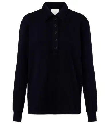 Citizens of Humanity Vintage fleece polo sweater | Thumbnail 1