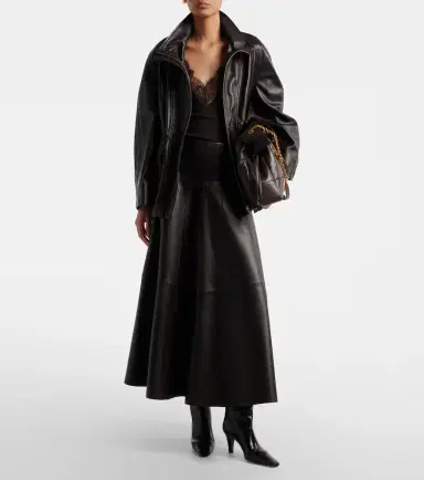 Nour Hammour Quai leather jacket | Thumbnail 2 Nour Hammour Quai leather jacket | Thumbnail 2