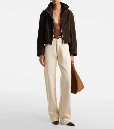 Nour Hammour Etienne suede jacket | Thumbnail 2