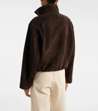 Nour Hammour Etienne suede jacket | Thumbnail 3