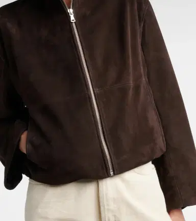 Nour Hammour Etienne suede jacket | Thumbnail 4