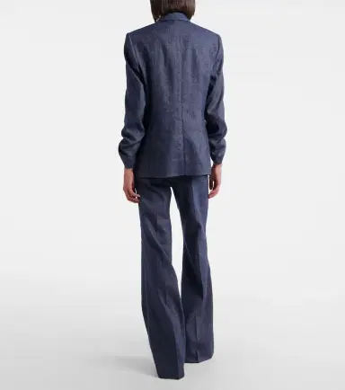 Dorothee Schumacher Fluid Denim flared pants | Thumbnail 6