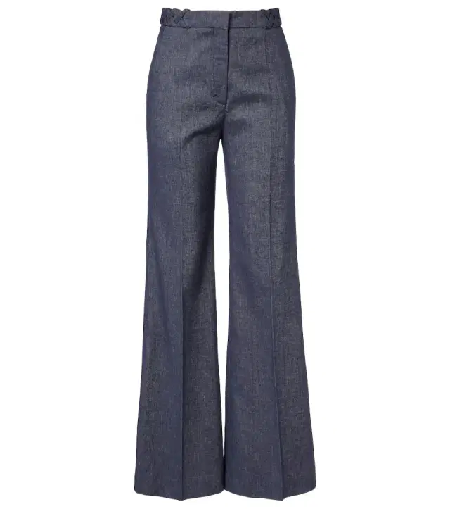 Dorothee Schumacher Fluid Denim flared pants