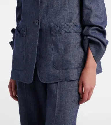 Dorothee Schumacher Fluid Denim blazer | Thumbnail 4 Dorothee Schumacher Fluid Denim blazer | Thumbnail 4