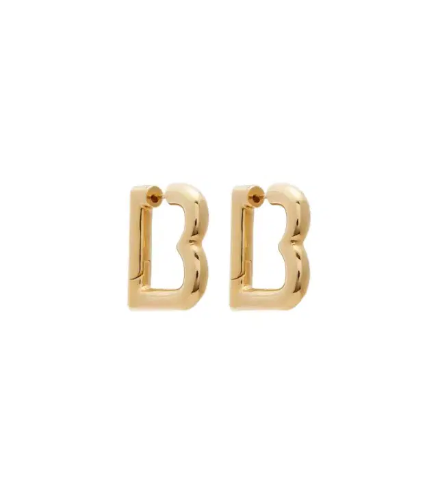 Balenciaga Eisa B hoop earrings
