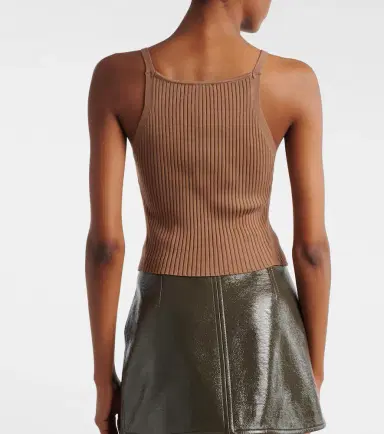Courrèges Courrèges Ribbed-knit tank top | Thumbnail 2 Courrèges Courrèges Ribbed-knit tank top | Thumbnail 2