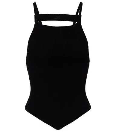 Courrèges Courrèges Ribbed-knit tank top | Thumbnail 1 Courrèges Courrèges Ribbed-knit tank top | Thumbnail 1