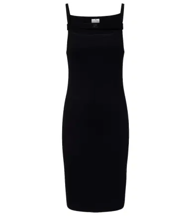 Courrèges Courrèges Ribbed-knit cotton jersey midi dress | Thumbnail 1 Courrèges Courrèges Ribbed-knit cotton jersey midi dress | Thumbnail 1