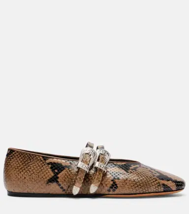 Le Monde Béryl Le Monde Béryl Classic Claudia leather Mary Jane flats | Thumbnail 4 Le Monde Béryl Le Monde Béryl Classic Claudia leather Mary Jane flats | Thumbnail 4