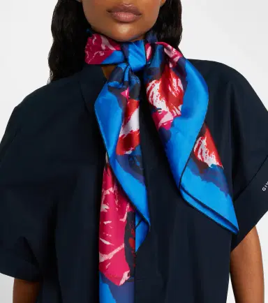 Givenchy Printed silk scarf | Thumbnail 5