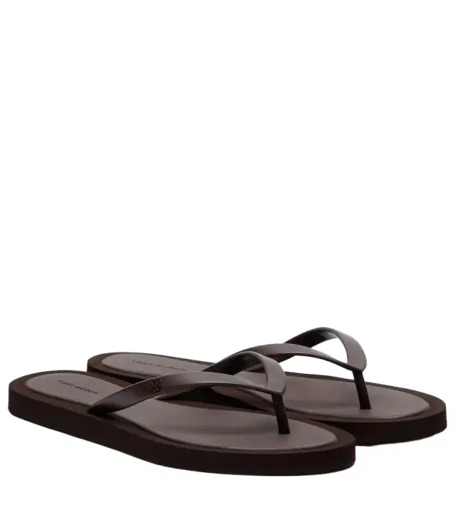 Tory Burch Kira T Monogram thong sandals
