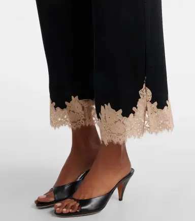 Rixo Marcela lace-trimmed wide-leg pants | Thumbnail 6