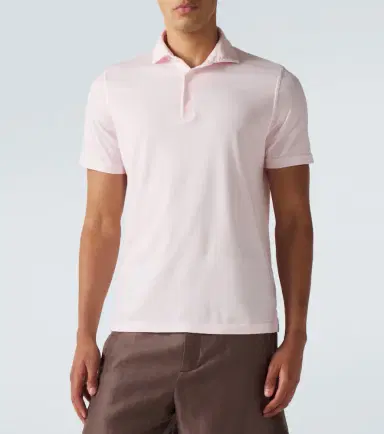 FEDELI Cotton jersey polo shirt | Thumbnail 2