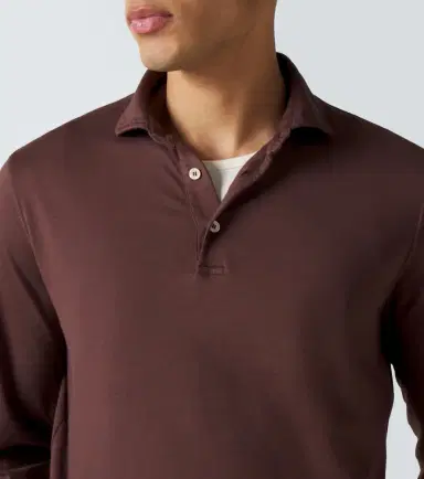 FEDELI Cotton piqué polo shirt | Thumbnail 3