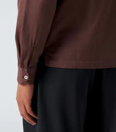 FEDELI Cotton piqué polo shirt | Thumbnail 6