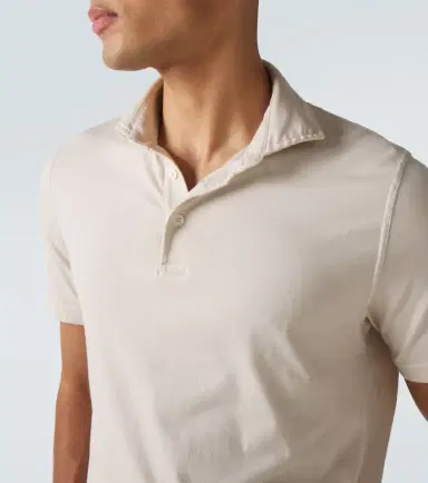Fedeli Cotton jersey polo shirt | Thumbnail 2 Fedeli Cotton jersey polo shirt | Thumbnail 2