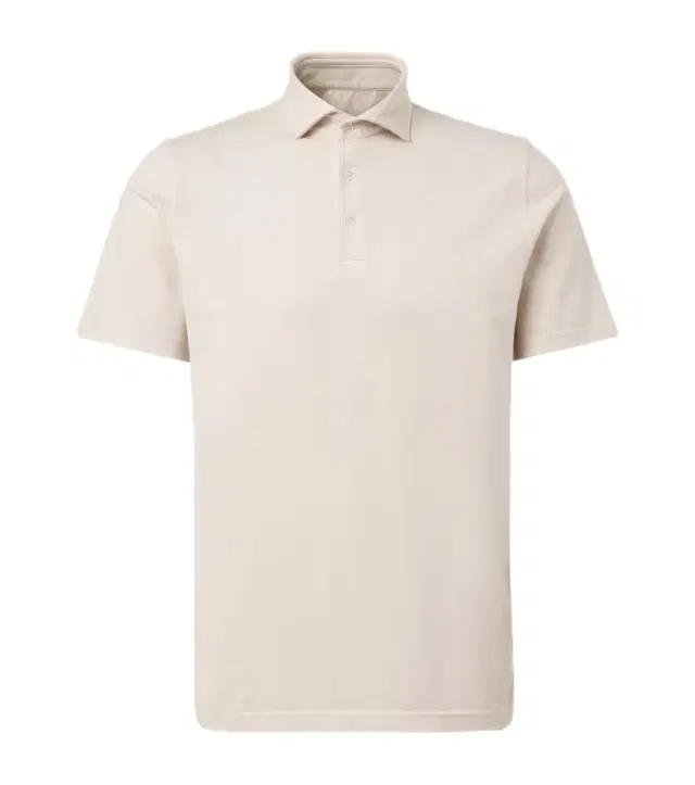 Cotton jersey polo shirt