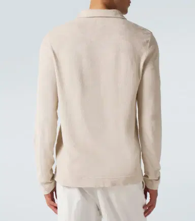 Fedeli Cotton terry polo shirt | Thumbnail 3