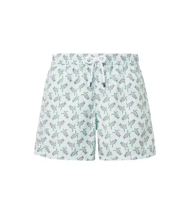 Madeira printed swim trunks