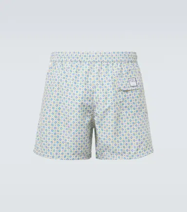 FEDELI Madeira printed swim trunks | Thumbnail 2