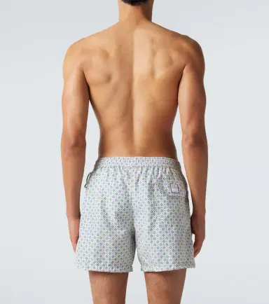 FEDELI Madeira printed swim trunks | Thumbnail 3