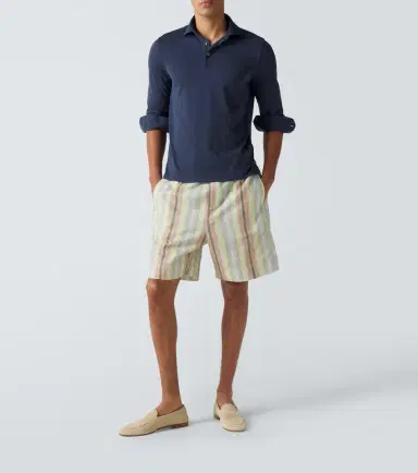 FEDELI Cotton piqué polo shirt | Thumbnail 5