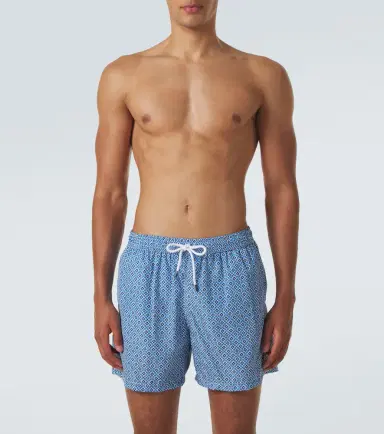 Fedeli Madeira printed swim trunks | Thumbnail 4