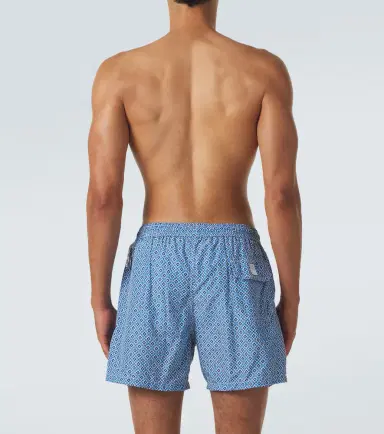 Fedeli Madeira printed swim trunks | Thumbnail 5