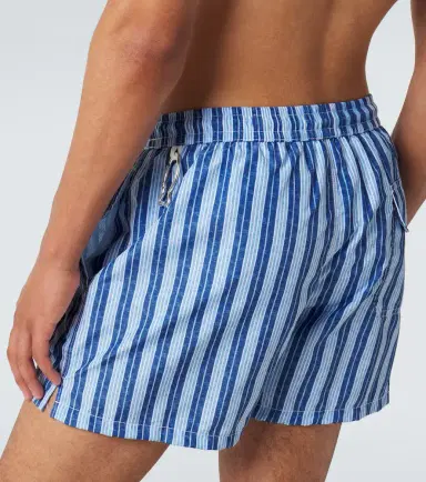Fedeli Madeira striped swim trunks | Thumbnail 5