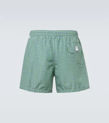 FEDELI Madeira printed swim trunks | Thumbnail 2