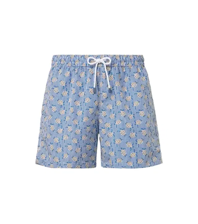 Madeira printed swim trunks