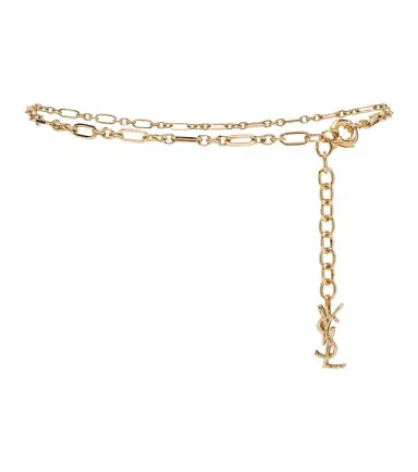 Saint Laurent Cassandre chain belt | Thumbnail 1