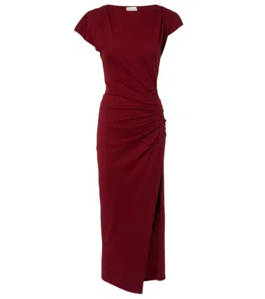 Isabel Marant Nadela gathered cotton jersey midi dress | Thumbnail 1