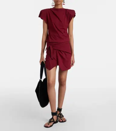 Isabel Marant Sebani asymmetric cotton T-shirt | Thumbnail 5