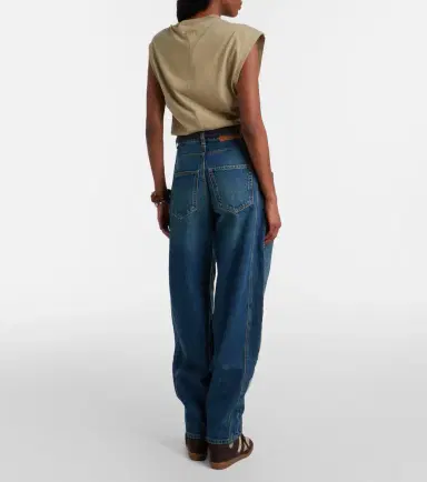 Isabel Marant Lishaga barrel-leg jeans | Thumbnail 3 Isabel Marant Lishaga barrel-leg jeans | Thumbnail 3