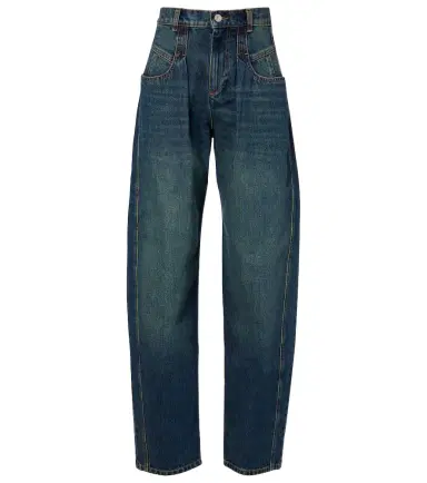 Isabel Marant Lishaga barrel-leg jeans | Thumbnail 1 Isabel Marant Lishaga barrel-leg jeans | Thumbnail 1