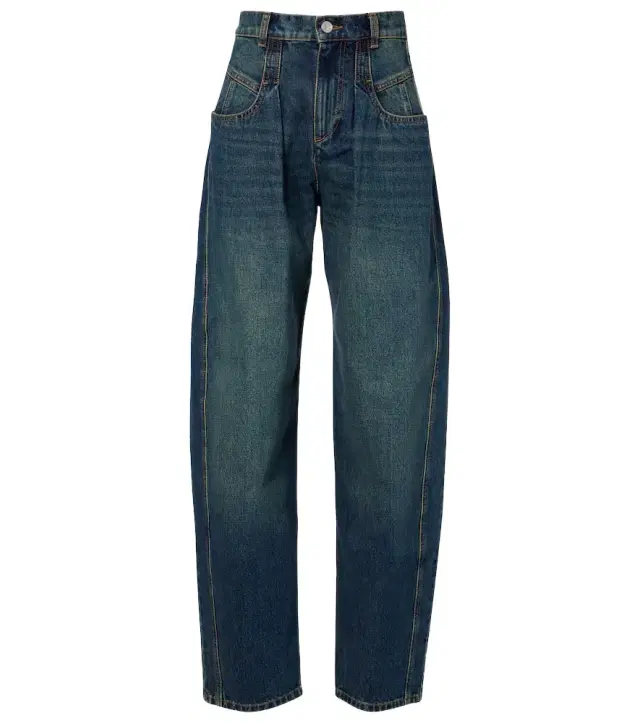 Isabel Marant Lishaga barrel-leg jeans