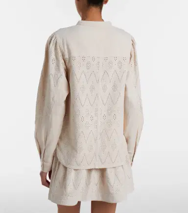 Marant Étoile Kaina broderie anglaise blouse | Thumbnail 3 Marant Étoile Kaina broderie anglaise blouse | Thumbnail 3