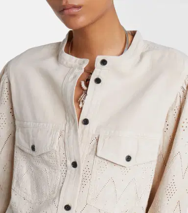 Marant Étoile Kaina broderie anglaise blouse | Thumbnail 6 Marant Étoile Kaina broderie anglaise blouse | Thumbnail 6