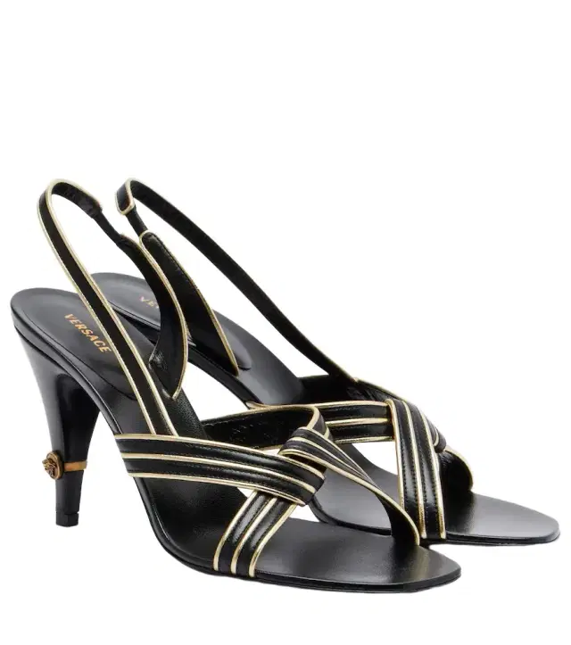 Gianni leather slingback sandals