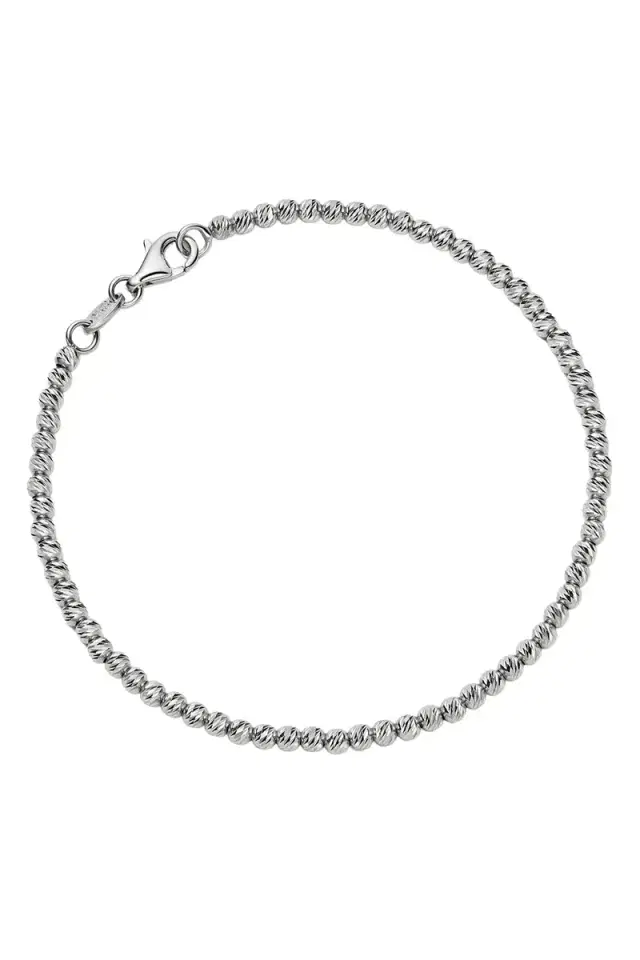 Carolina Bucci Discoball Bracelet - White Gold