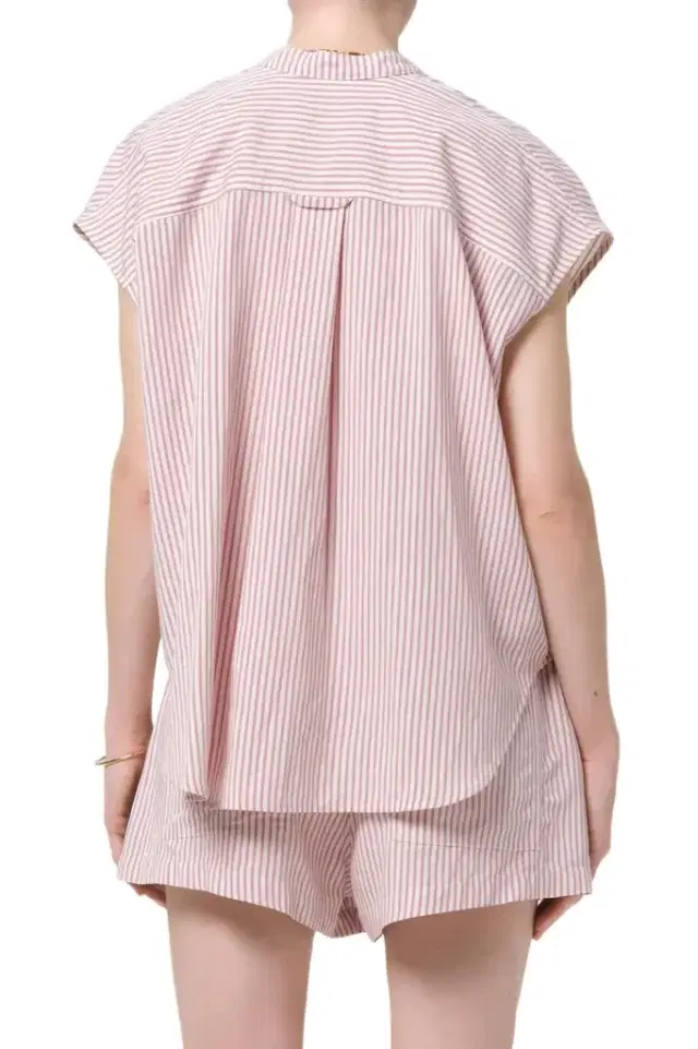 Penelope Blouse - Raspberry Stripe