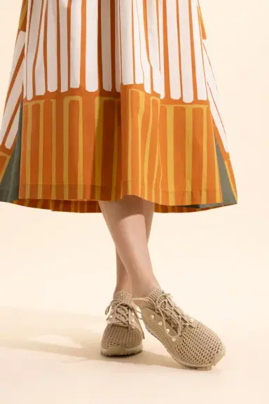 Jimmy Choo Veles Sneaker - Light Soft Gold | Thumbnail 3