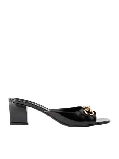 Gucci Signora Horsebit-embellished Leather Sandals | Thumbnail 1 Gucci Signora Horsebit-embellished Leather Sandals | Thumbnail 1