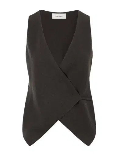 Lisa Yang Nayi Cashmere Knit Wrap Top | Thumbnail 1 Lisa Yang Nayi Cashmere Knit Wrap Top | Thumbnail 1