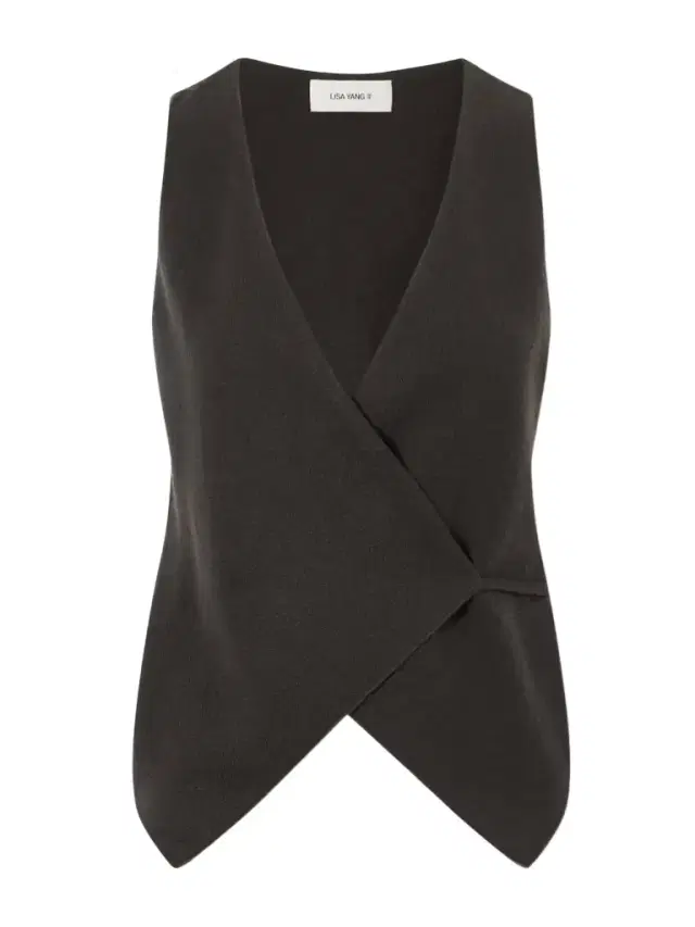 Lisa Yang Nayi Cashmere Knit Wrap Top