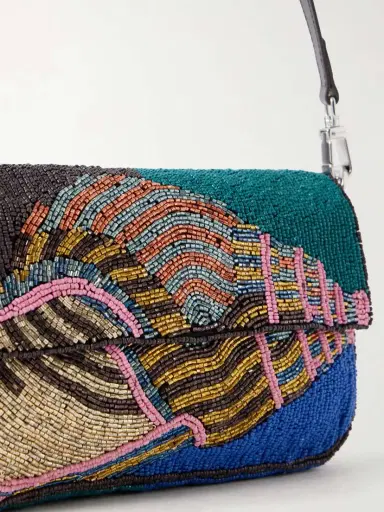 Staud Timmy Beaded Leather Shoulder Bag | Thumbnail 5 Staud Timmy Beaded Leather Shoulder Bag | Thumbnail 5