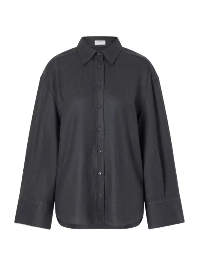 Brunello Cucinelli Oversized Wool Shirt